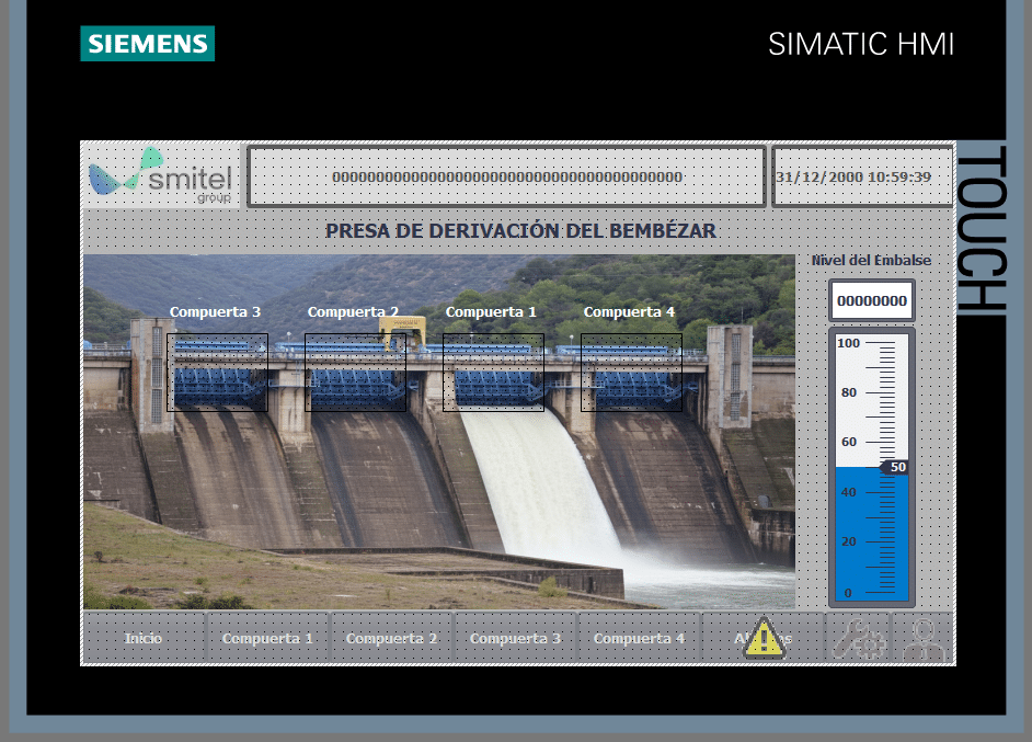 presa de derivación de Bembézar